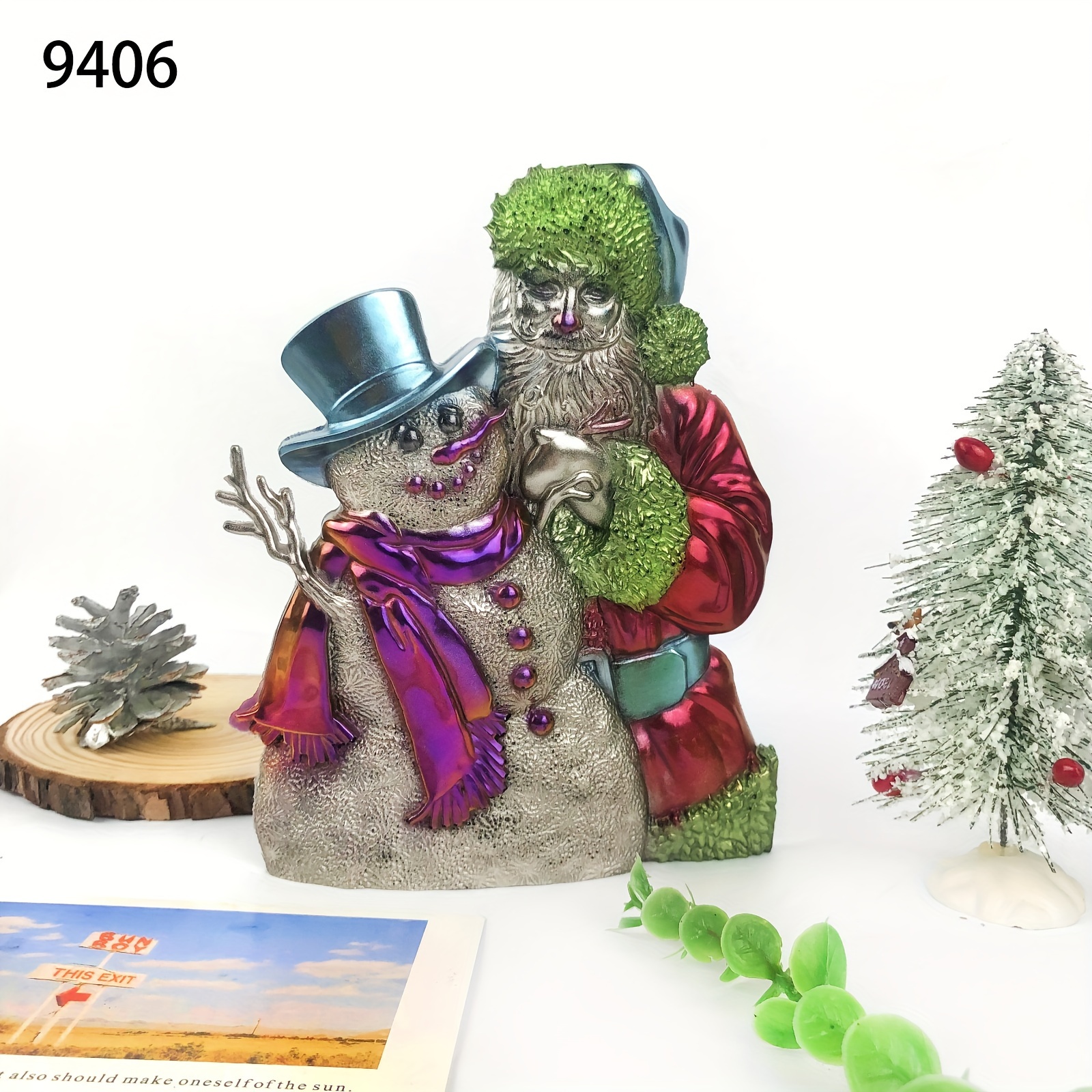 Christmas Silicone Mold Christmas Tree And Christmas Hat - Temu