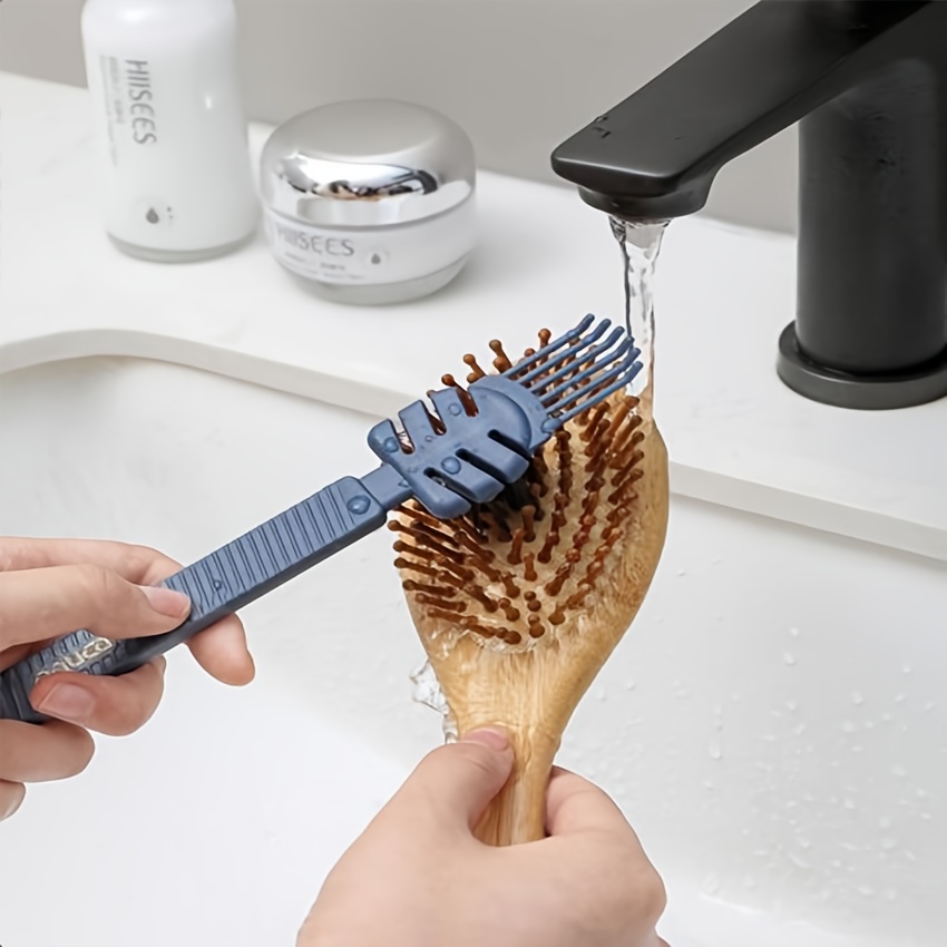 Comb Cleaning Brush Two piece Set Hair Brush Cleaning Tool - Temu