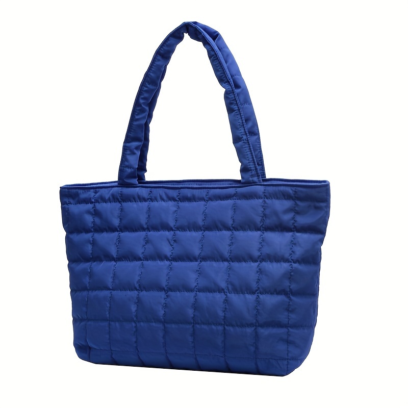 Navy blue 2025 quilted handbag