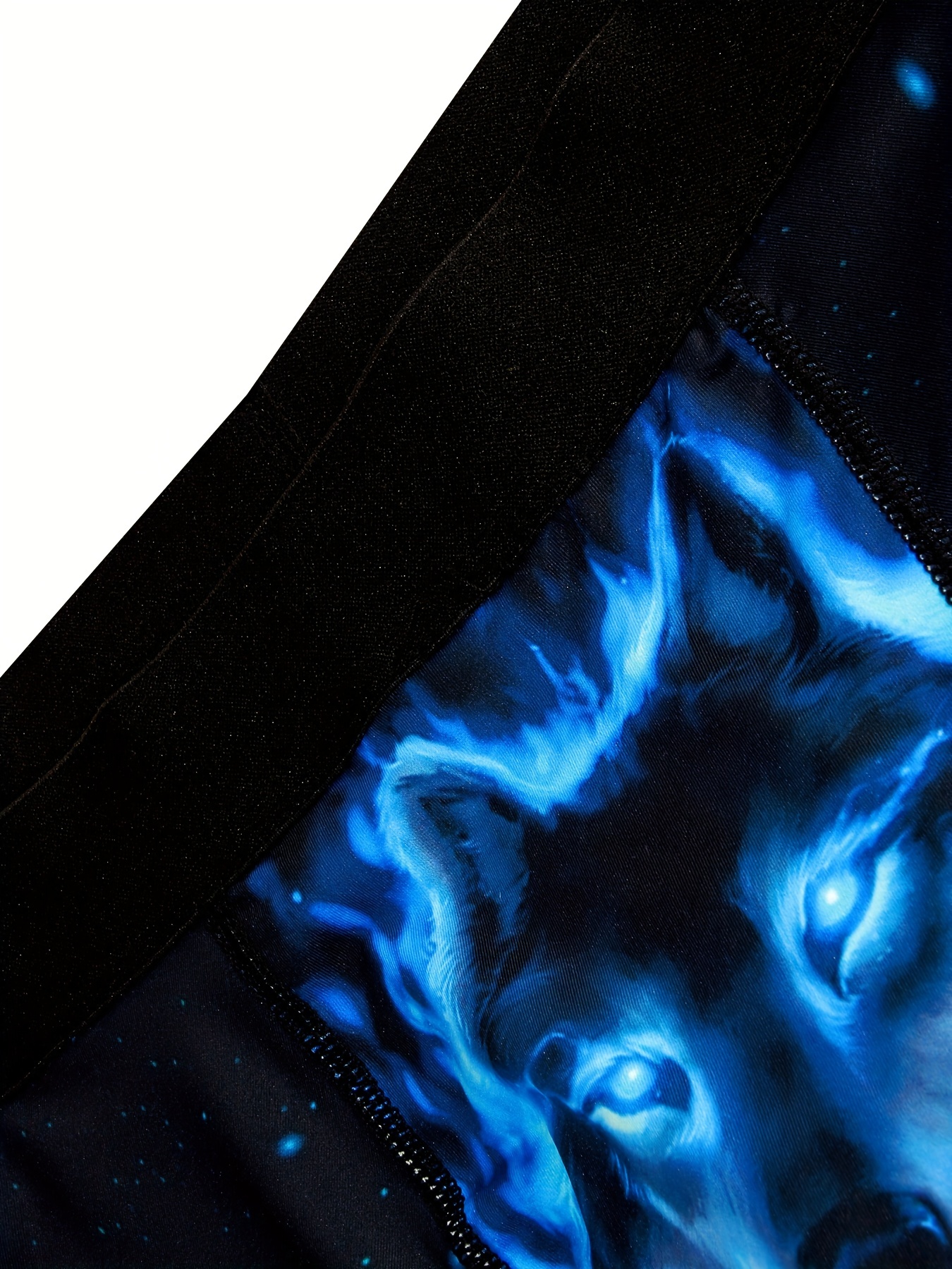Best Deal for Wolf In Blue Flame Stretchy Fashion Men'S Underwear