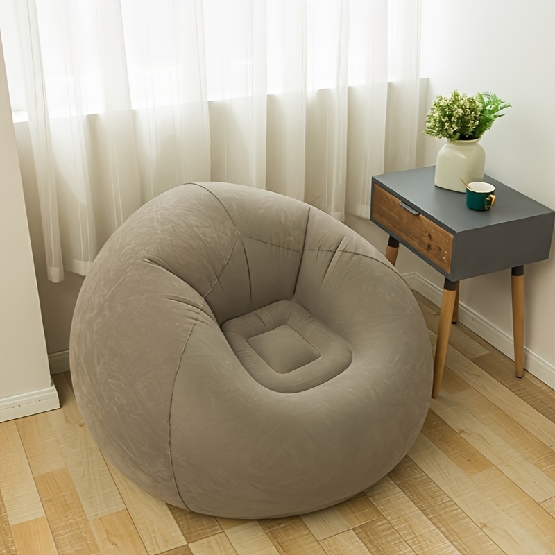 Portable Air Sofa Inflatable Sofa Home Camping, Comfortable Bean Bag Chair