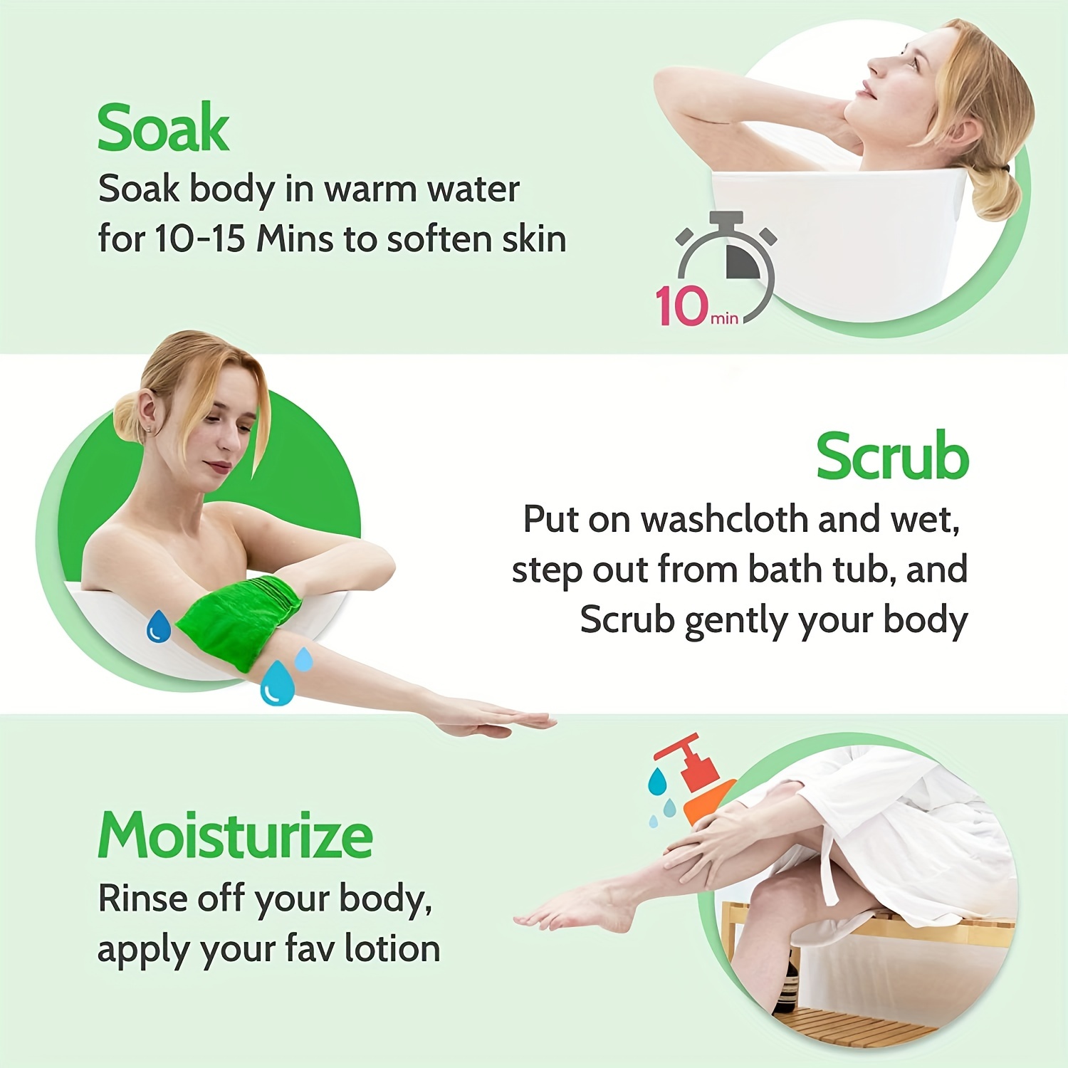 Japanese Aisen Nylon Bath Body Wash Extra Hard Towel Scrub Cloth