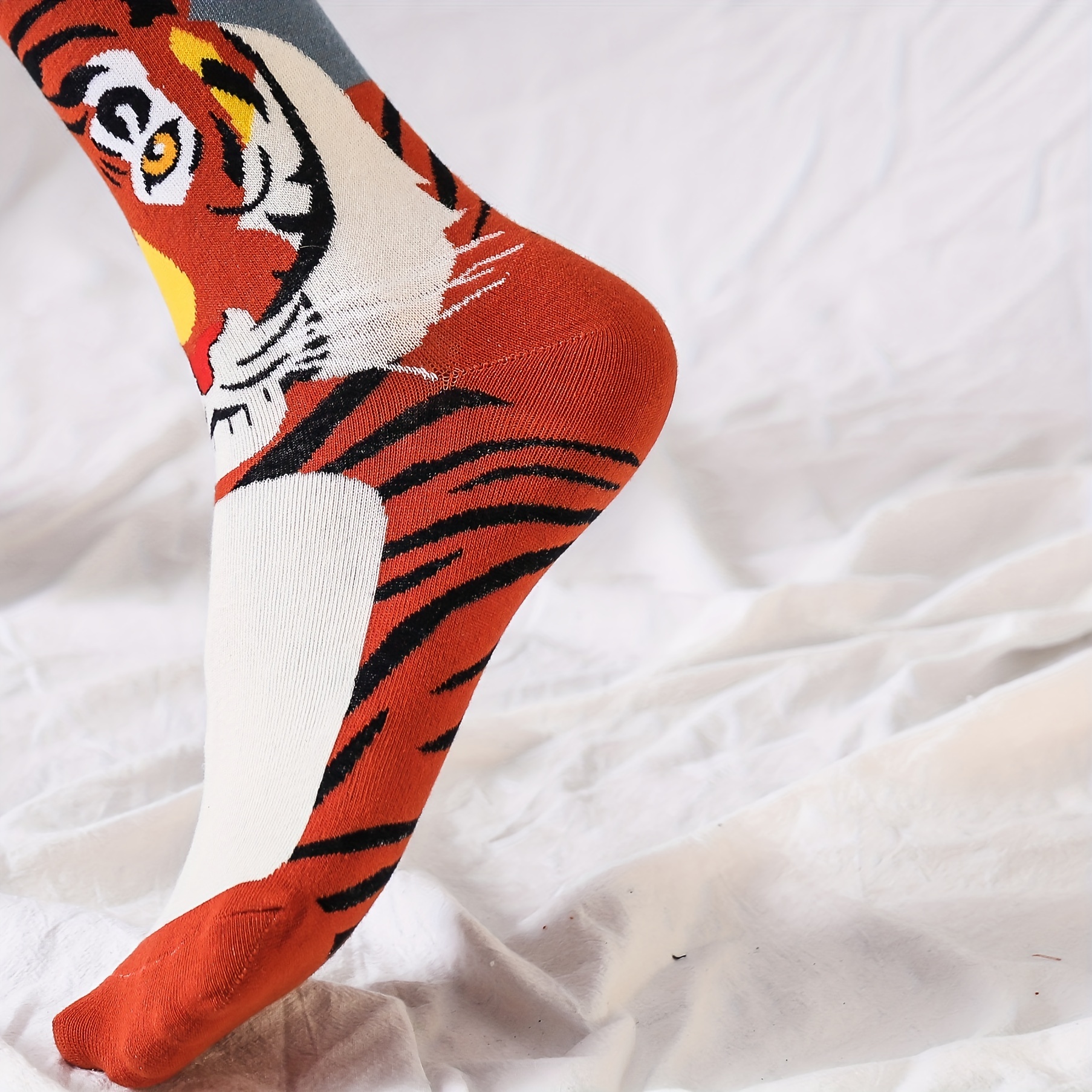 Socks - White/tiger - Men