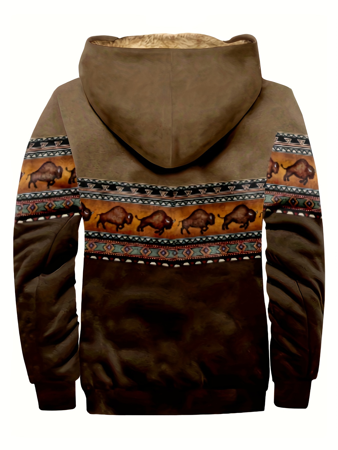 Native american outlet fleece hoodie