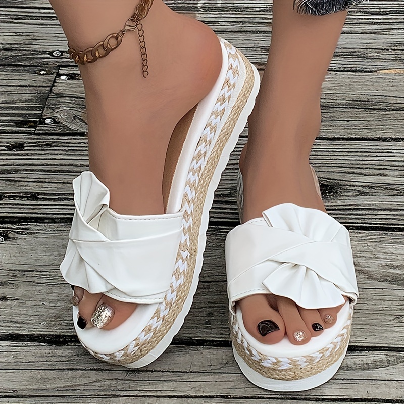 Sandalias plataforma best sale con lazo