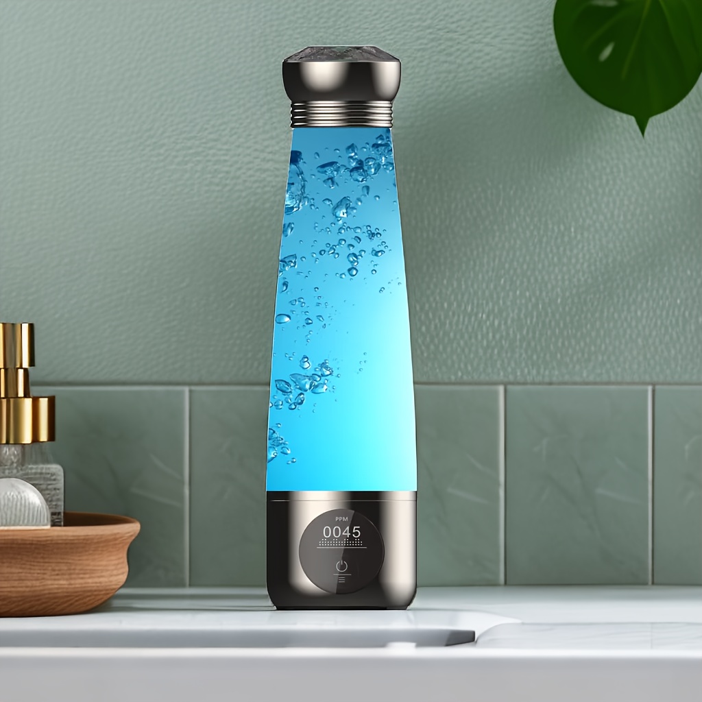 Hydrogen Rich Water Bottle Hydrogen Water Generator Hydrogen Water Maker  Alkaline Water Bottle Ionizer Electrolysis Hydrogen Rich Water Pem  Technology