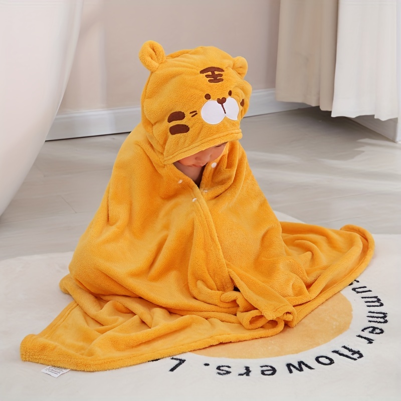 Tiger hooded towel
