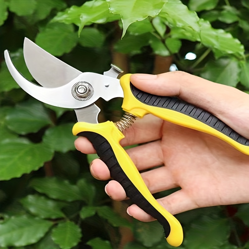 Professional Pruning Shears, Gardening Scissors, Hand Pruners, Garden  Clippers, Heavy Duty Tree Trimmers, Adjustable Shear Range, Safety Lock -  Temu