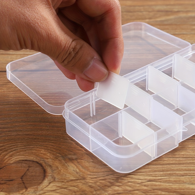 Transparent Plastic Storage Box Fishing Tackle Box Medicine - Temu Italy