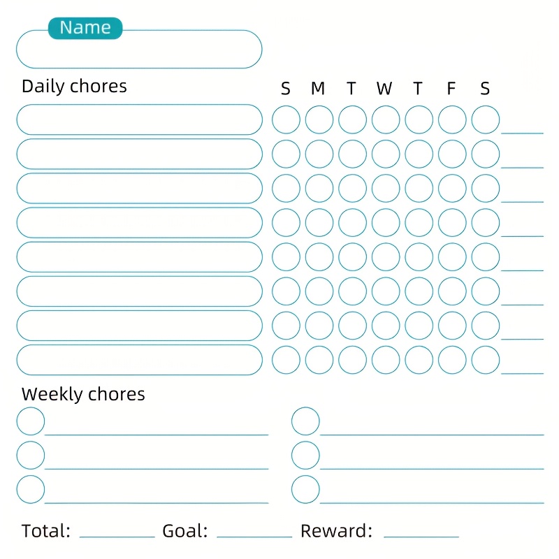 Chore Chart Student Multiple Students Magnetic Chore Chart - Temu Australia