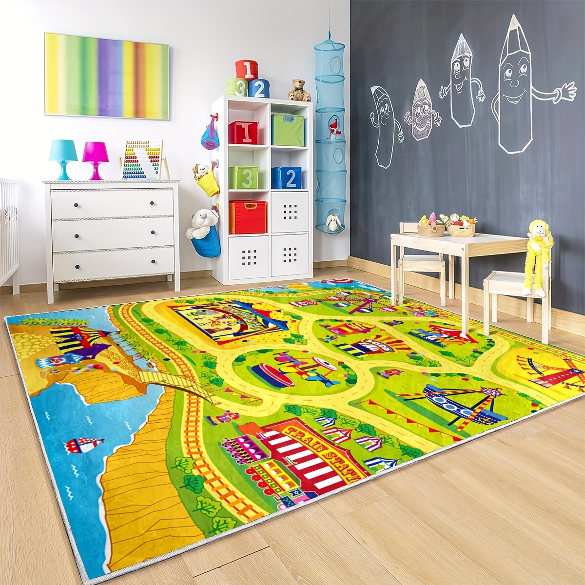 Acheter Grand tapis de contrôleur de jeu de joueur de dessin animé