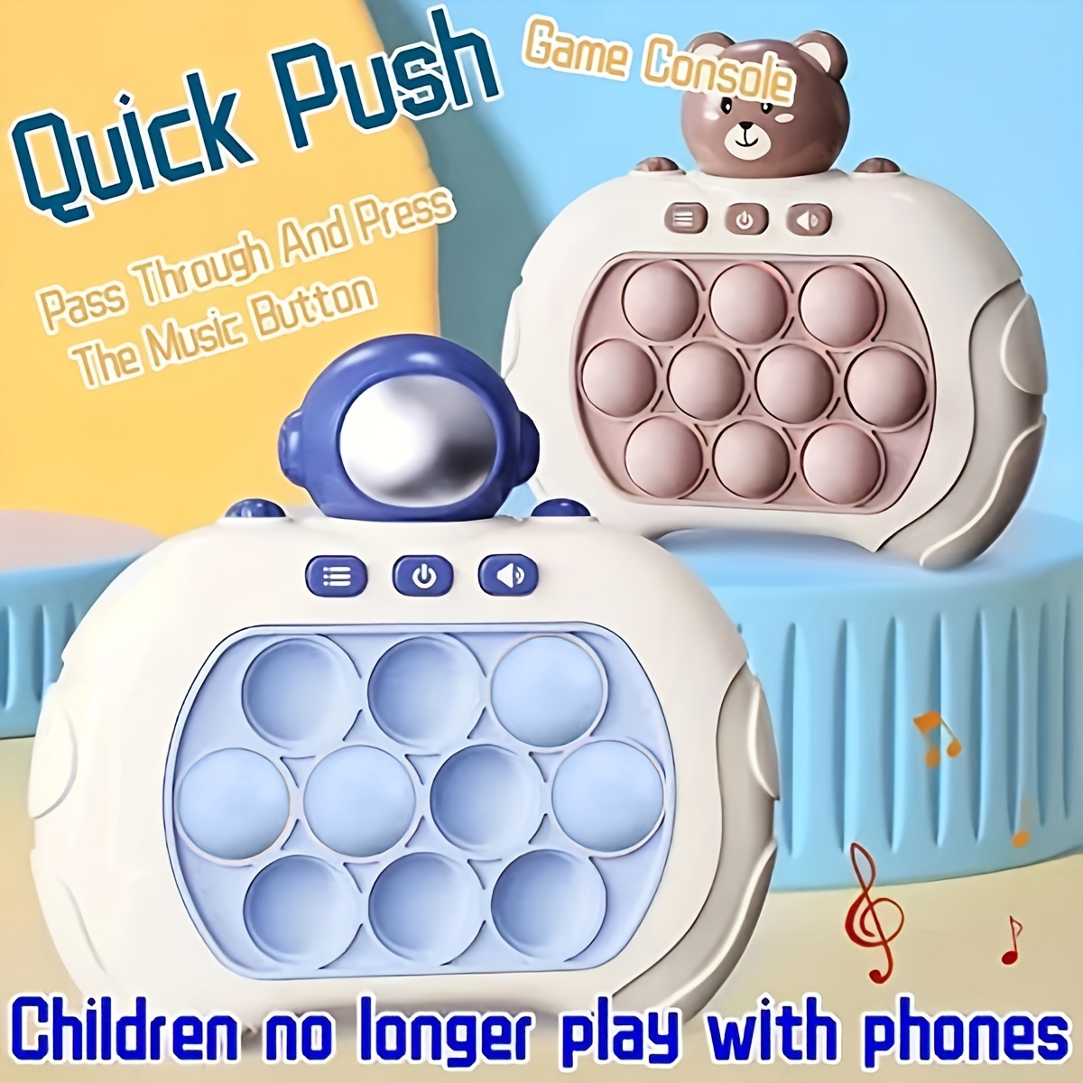  Juguetes para edades de 5 a 7 años, juego interactivo de Whack  A con sonido y luz, juguete Montessori Stem Regalos divertidos para  educación de aprendizaje temprano, regalo de cumpleaños para