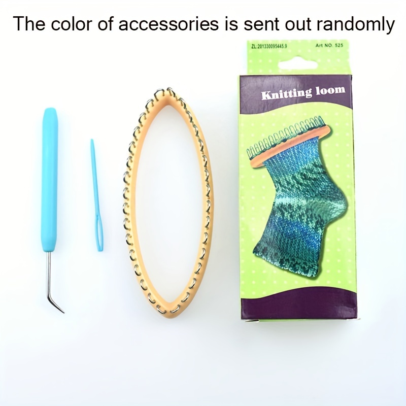 2 pcs Knitting Loom Kit Socks Wristlet Knit Weave Knitting Board Hook –  Sweet Crafty Tools