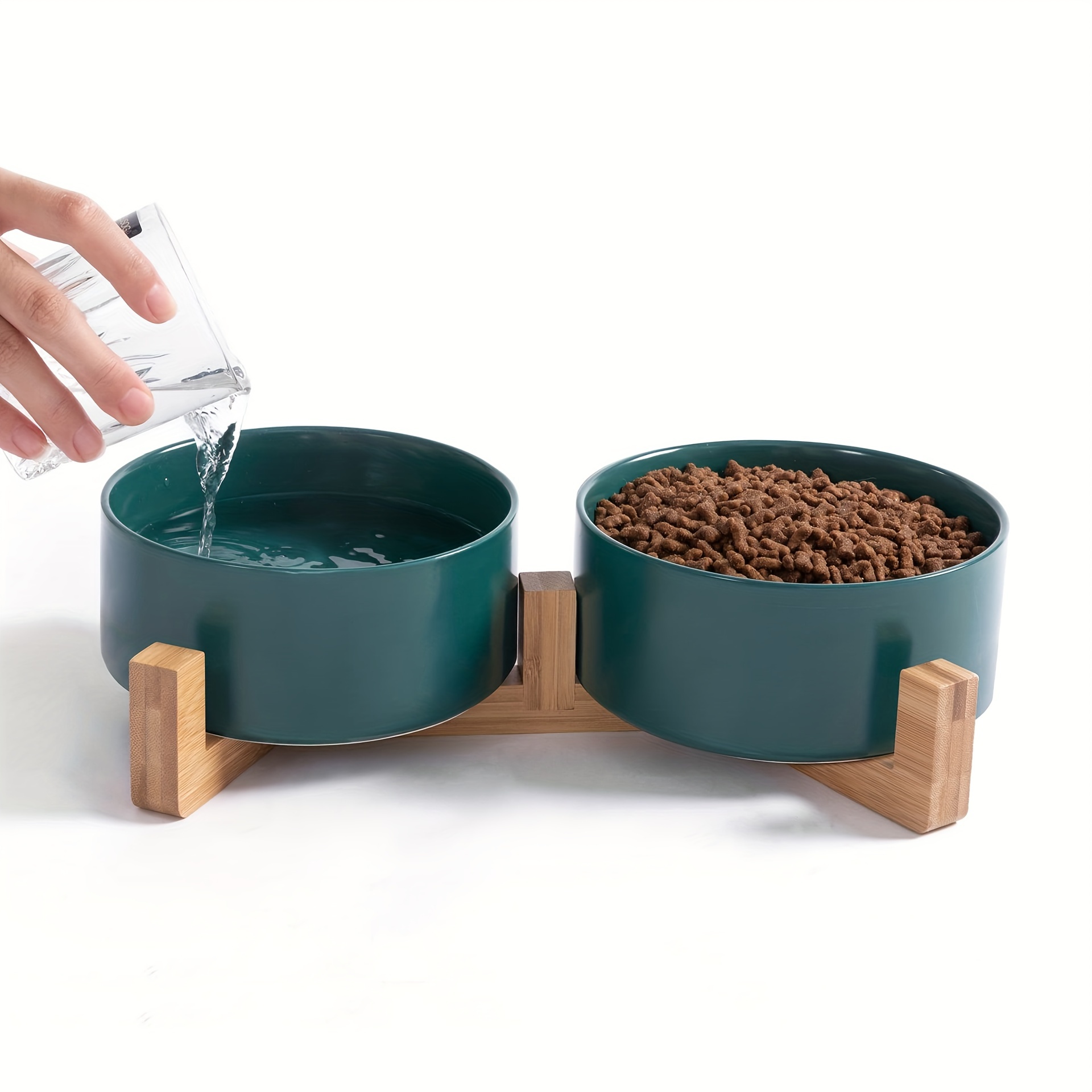 Ceramic Pet Cat Puppy Feeding Product, Ceramic Food Water Bowl