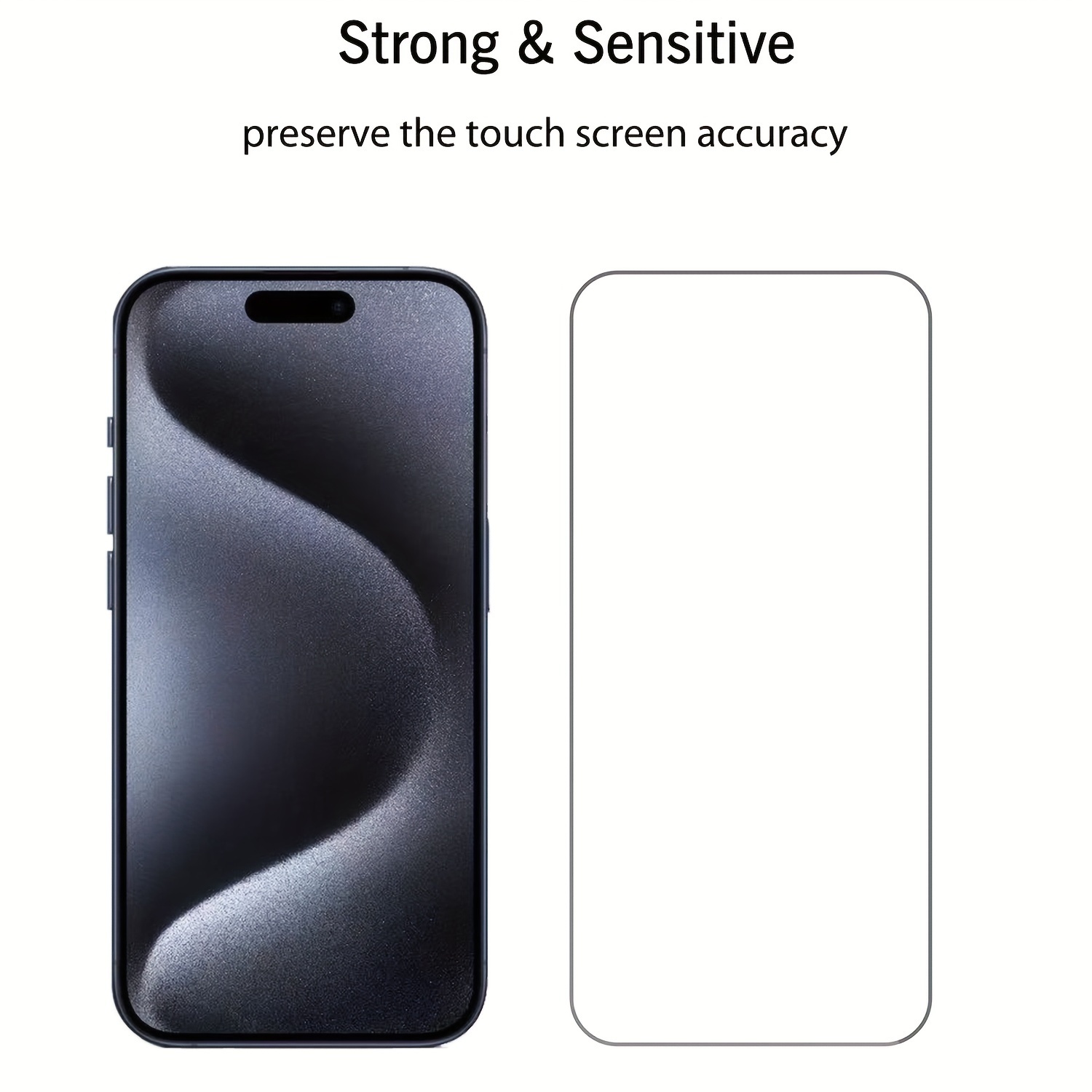 Cristal templado Privacidad iPhone 15 Pro Max Protector de Pantalla 5D Curvo