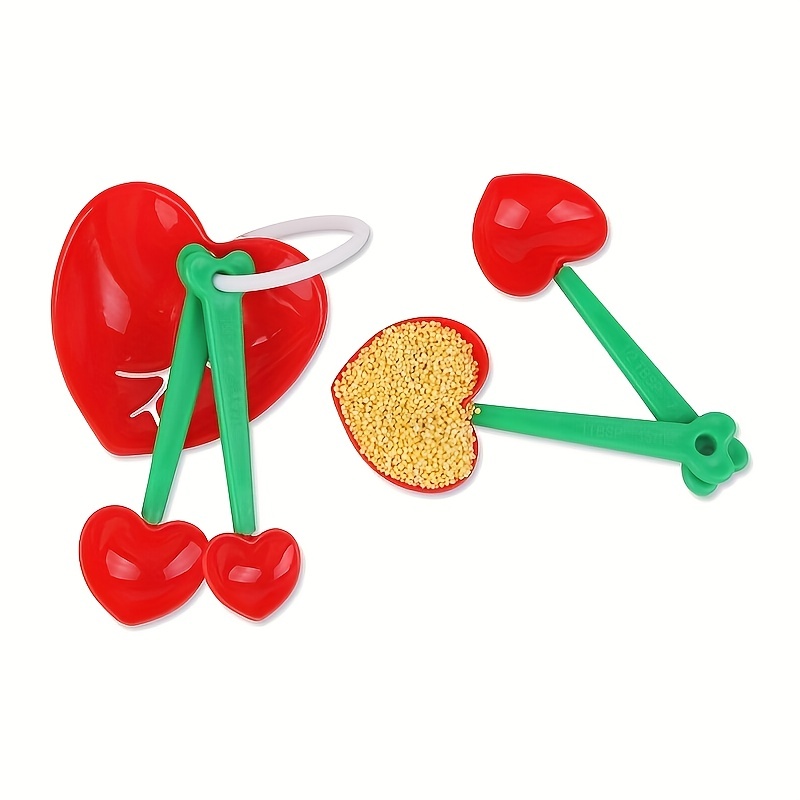 Mon Cherry Measuring Spoons and Egg Separator