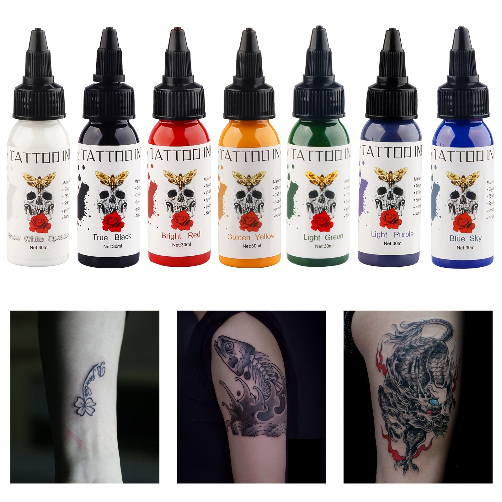 Lịch sử giá Temporary Tattoo Kit Temp Tattoo for Women Men Kids Semi  Permanent Tattoo Ink Summer Trend Art Painting DIY Tattoo Stencils Full Kit  cập nhật 8/2023 - BeeCost