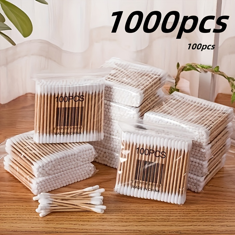 100pcs/Barrel Disposable 4 colors Lint Free Cleaner Micro Brush