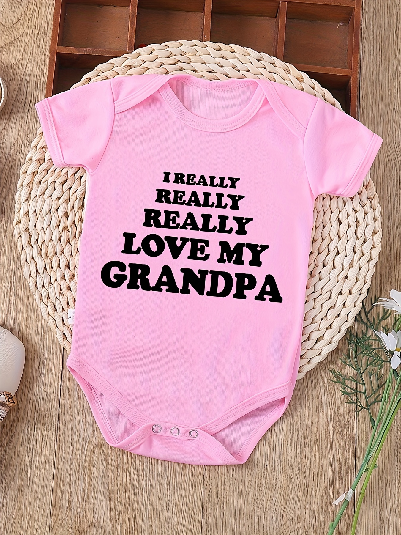 Baby Boy Clothes Grandpa - Temu