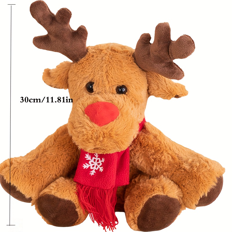 Santa Claus Elk Cute Plush Toys Stuffed Animal Soft Dolls Kids