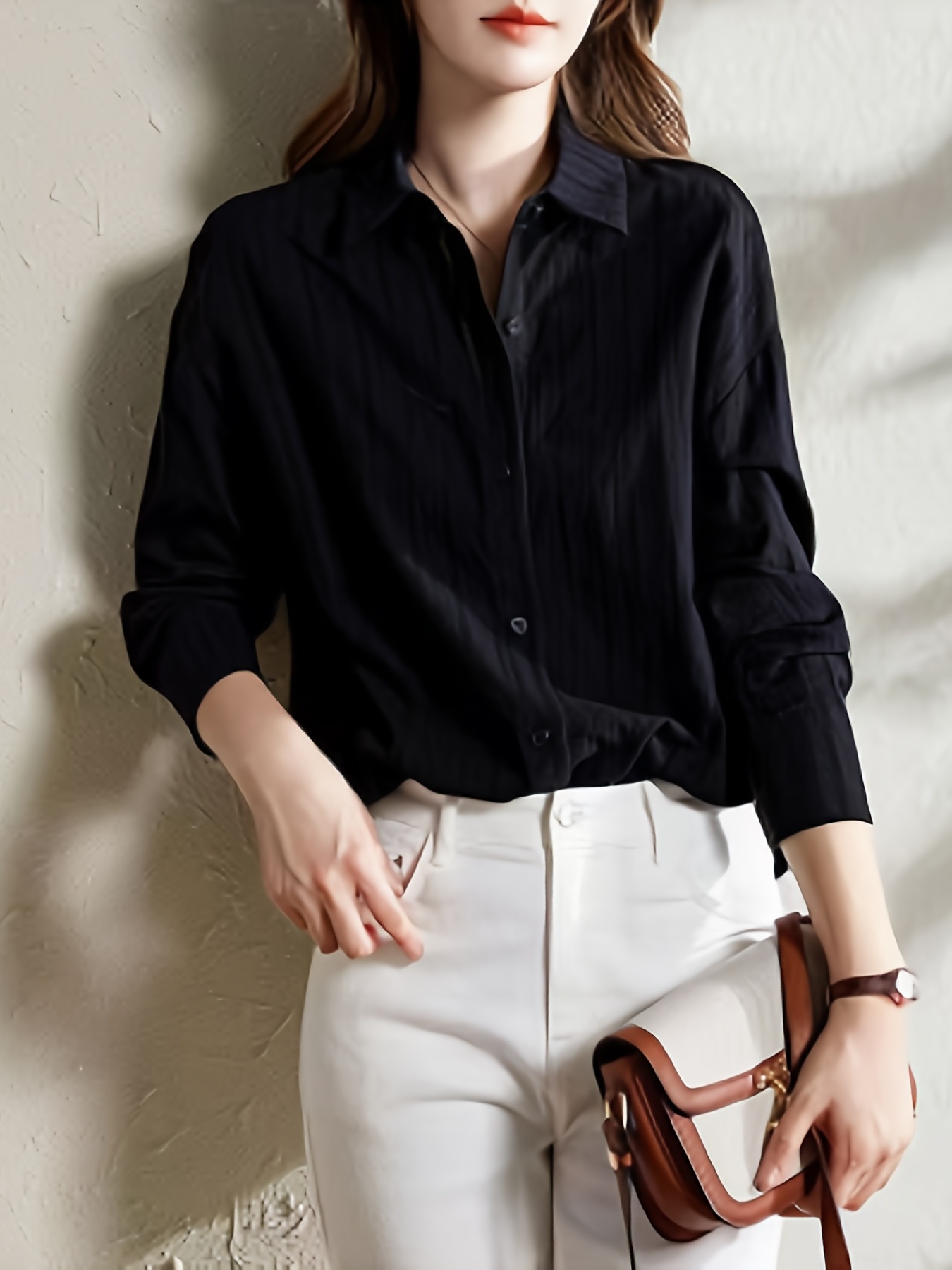 Women's Black Shirts & Blouses: Casual & Formal