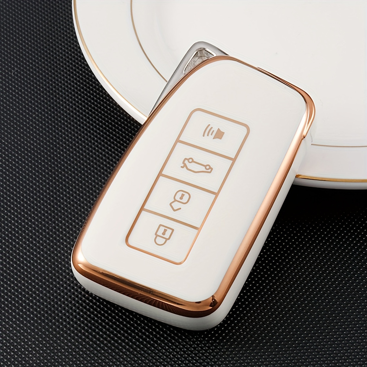 Zinc Alloy Leather TPU New Car Smart Remote Key Bag For Lexus ES LX GX IS  RX NX UX US RC 200 250H 350H LS 450H 260H 300H UX200