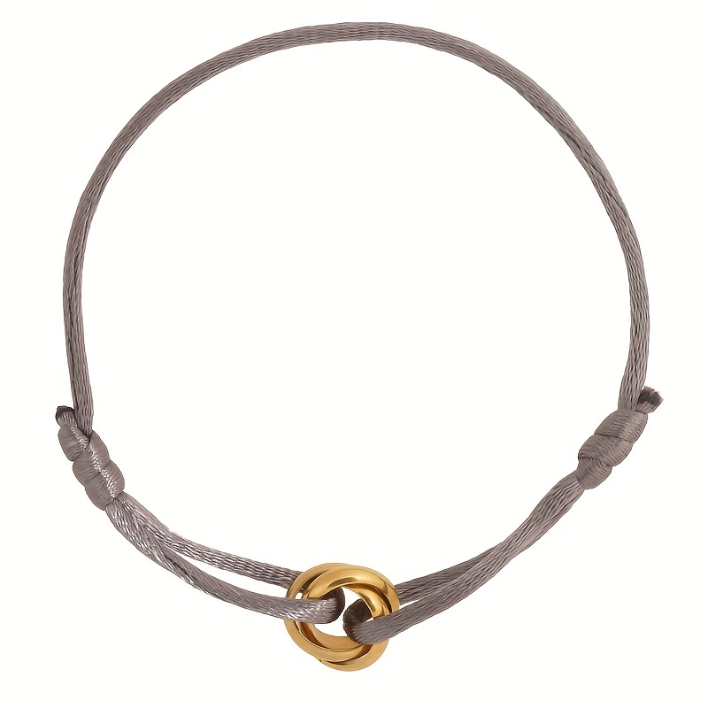 Classic Adjustable Rope Bracelet for Women