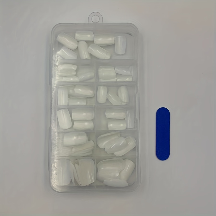 120pcs Gel Nail Tips Acrylic Nail Tips False Nail Tips For Nail Art DIY