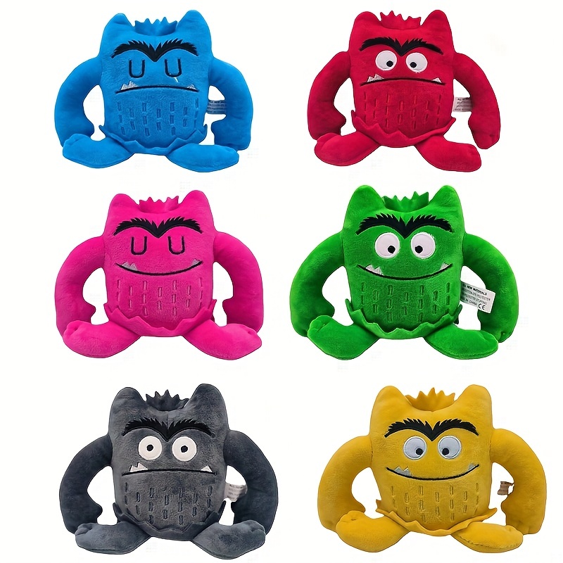 

2023 Hot Sale Colorful Monster Emotional Plush Toy: A Cute Stuffed Doll For Kids' Christmas & Birthday Gifts! Christmas、halloween、thanksgiving Day