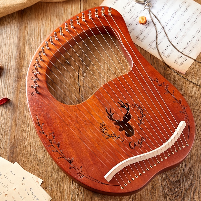 Learn To Play Music Easily With The Lyre 24 string Beginner - Temu