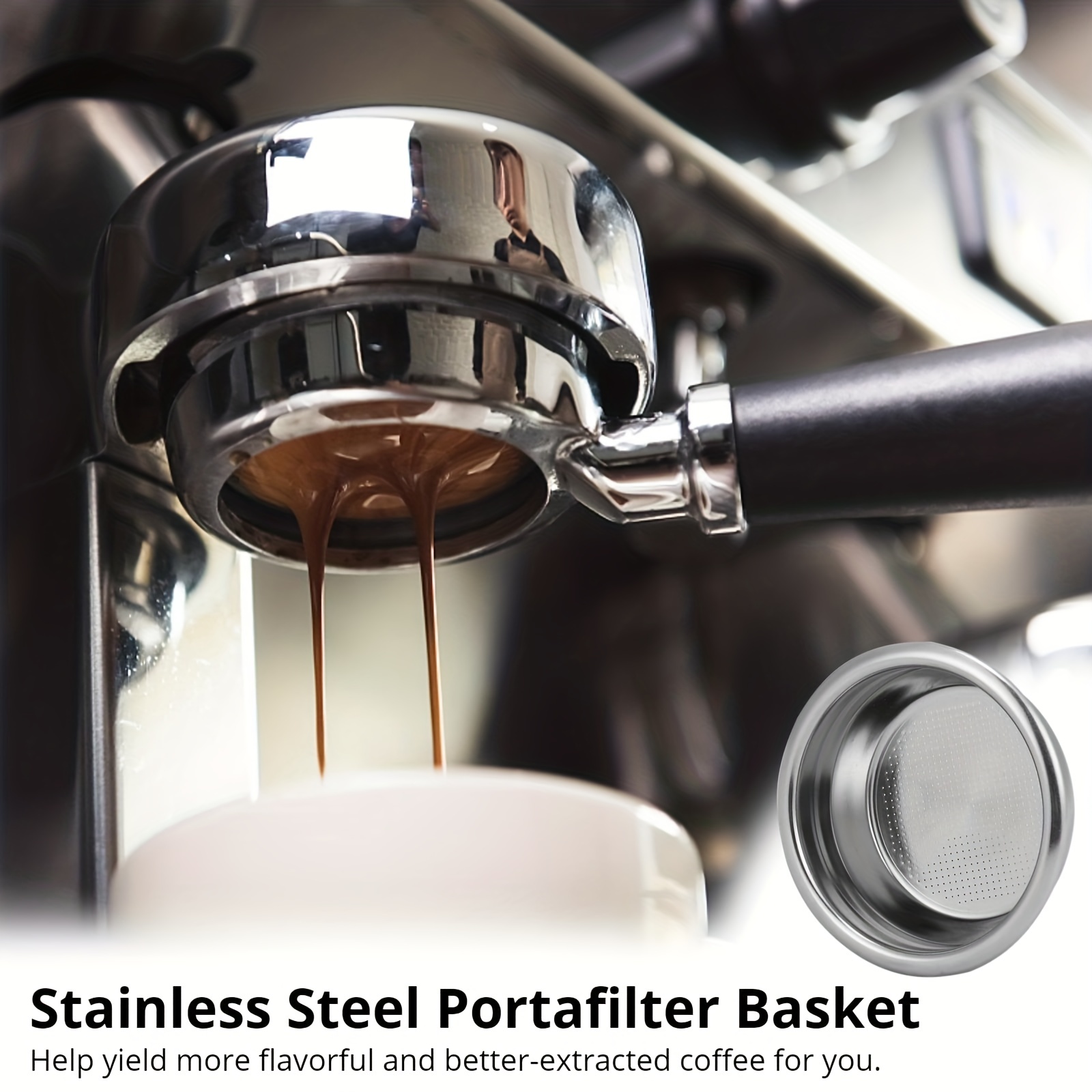 Stainless Steel Portafilter Basket