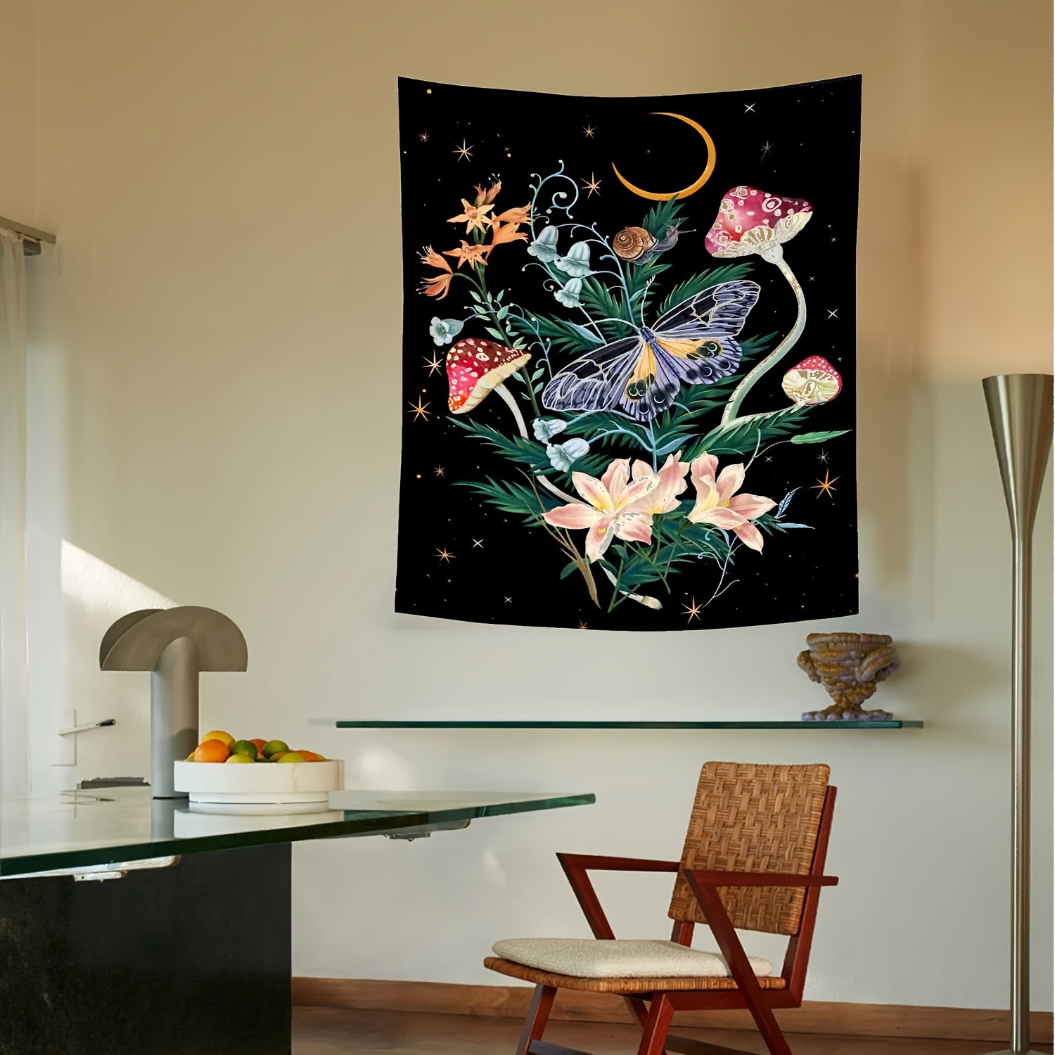 Wildflowers Tapestry, aesthetic tapestries