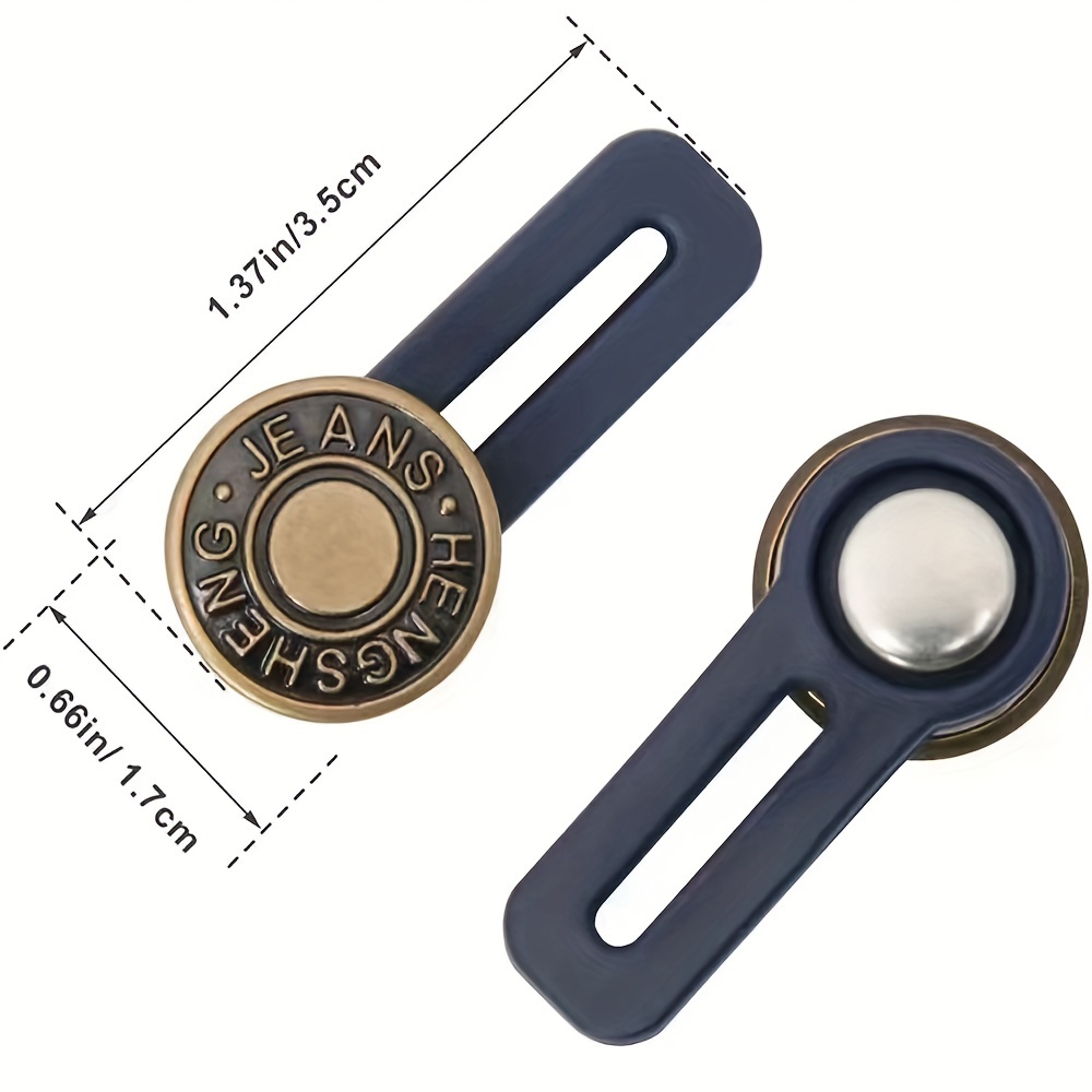 Button Extender For Pants Adjustable Waist Button - Temu