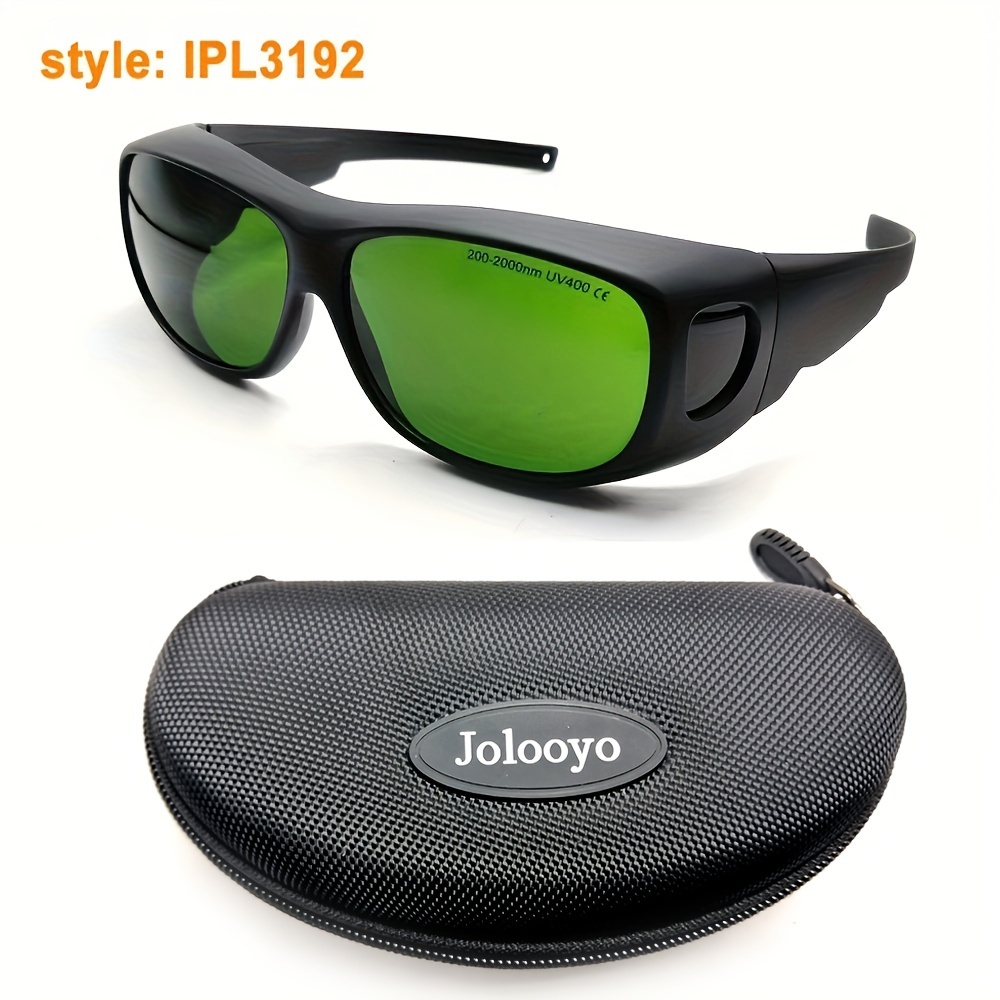 Gafas de seguridad láser CE IPL 200-2000nm protección ocular con caja