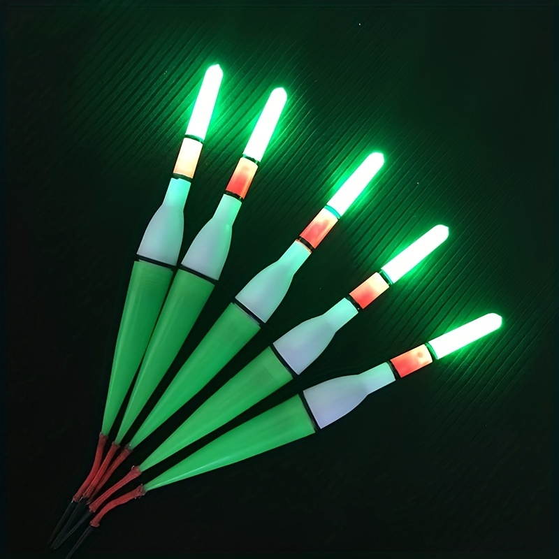  MEEYO Fishing Glow Sticks for Bobbers, LED Night Fishing Float  Lights, LED Fishing Bobbers, Fishing Rod Bell Alarm Light Sticks Float Glow  Stick Night Fishing Fluorescent Light（4 PSC） (Rod) 
