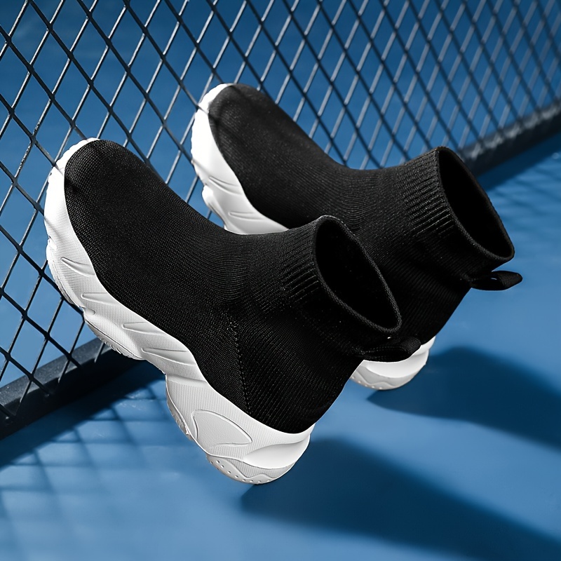 slip sock sneakers lightweight breathable knit - Temu