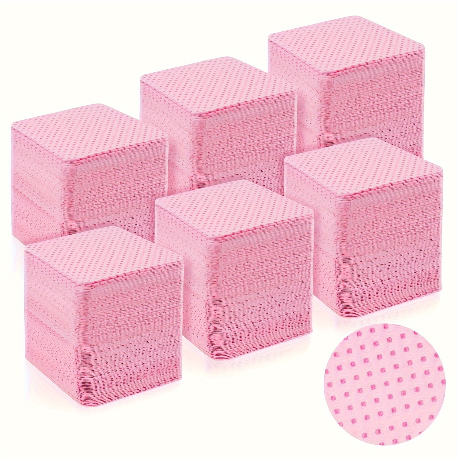 

300/600pcs Nail Wipes, Nail Polish Remover Pads, Soft Nail Cleaning Wipes, Manicure Tool