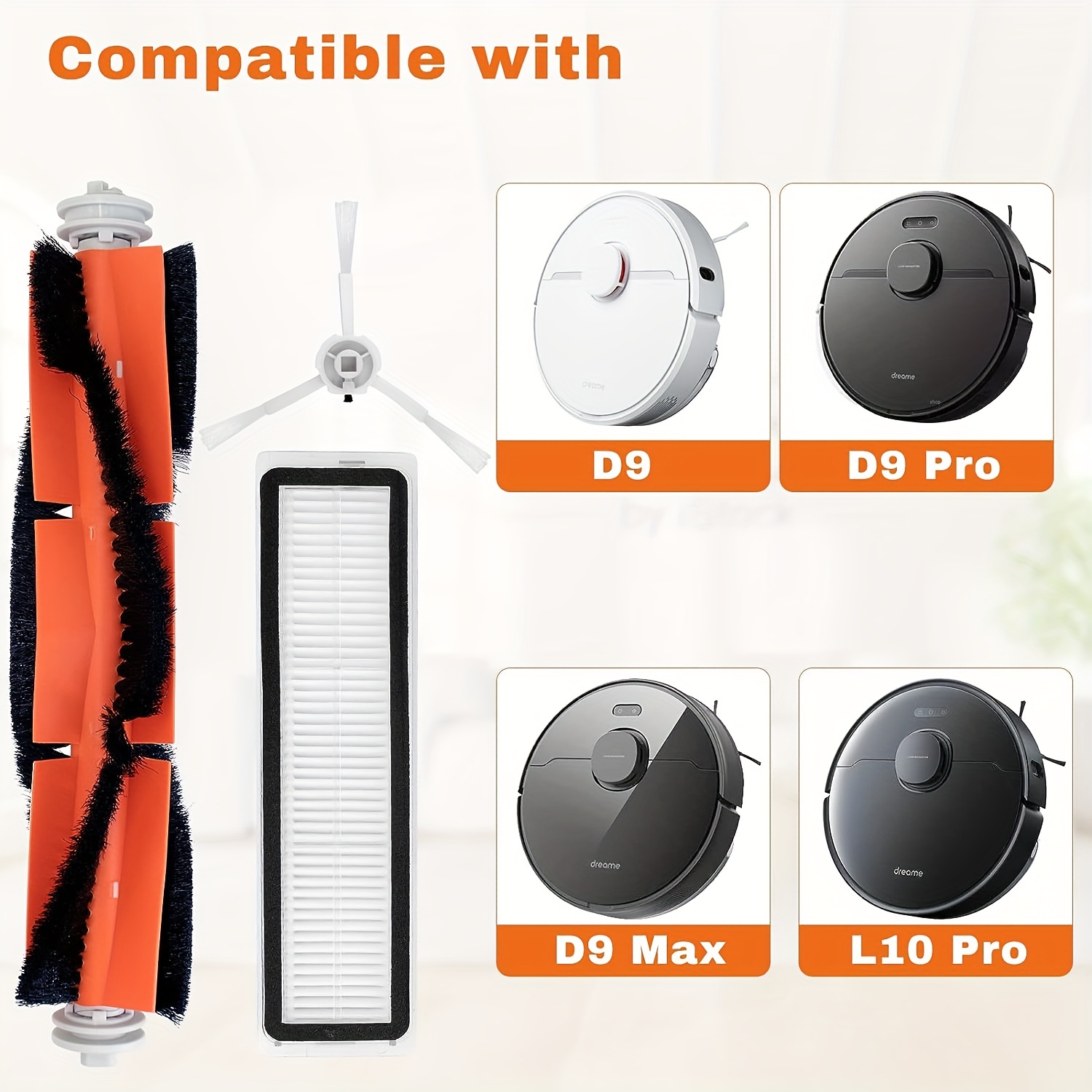Accessories Kit For Dreame D9 d9 Max d9 Pro l10 l10 Pro - Temu