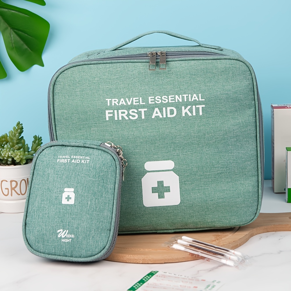 Kit Di Pronto Soccorso Per Auto Kit Di Pronto Soccorso Portatile Da Viaggio  All'aperto Kit Di Sopravvivenza Di Emergenza Per La Natura Selvaggia Adatto  Per Il Campeggio All'aperto - Temu Italy