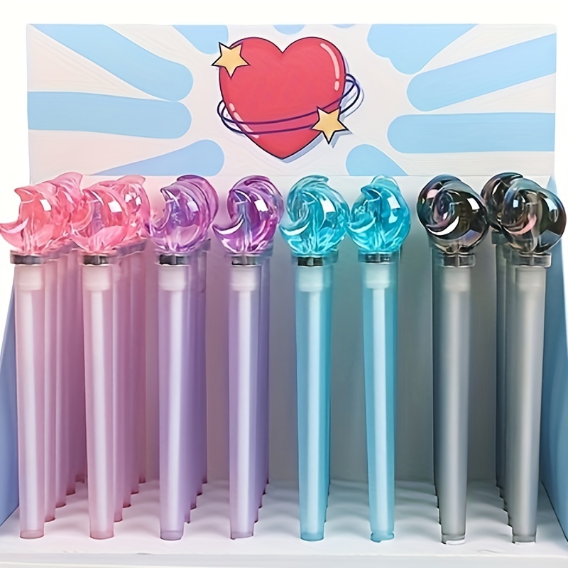 6pcs/lot 0.5mm Kawaii Cartoon Rabbit Gel Ink Pens School Office Writing  Supplies Stationery