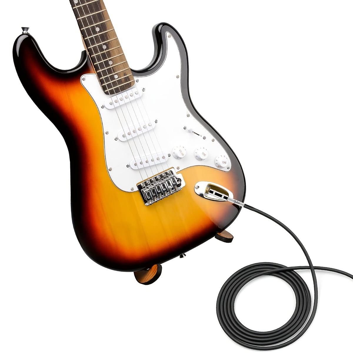 Cable De Guitarra Eléctrica De 10 Pies, Hqgc Cable De Amplif