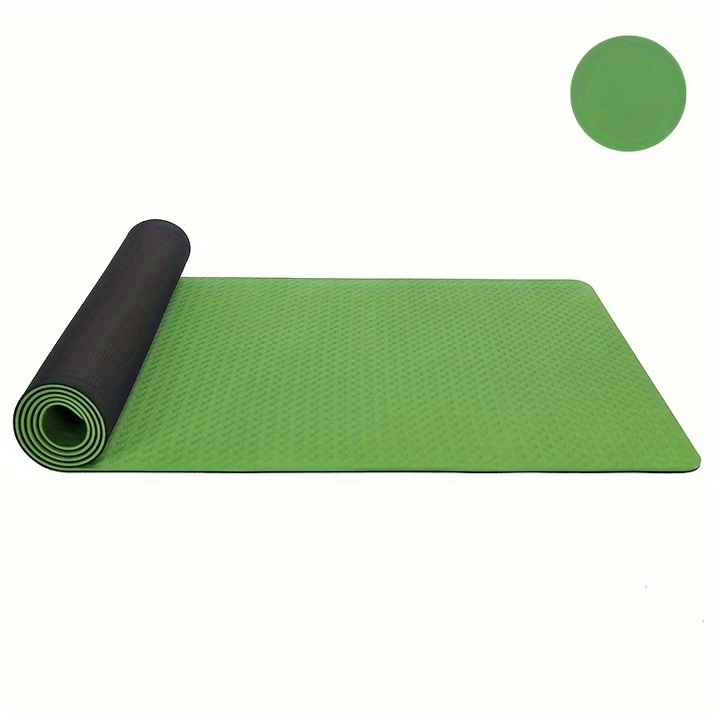 Yoga Mat - Black and Green
