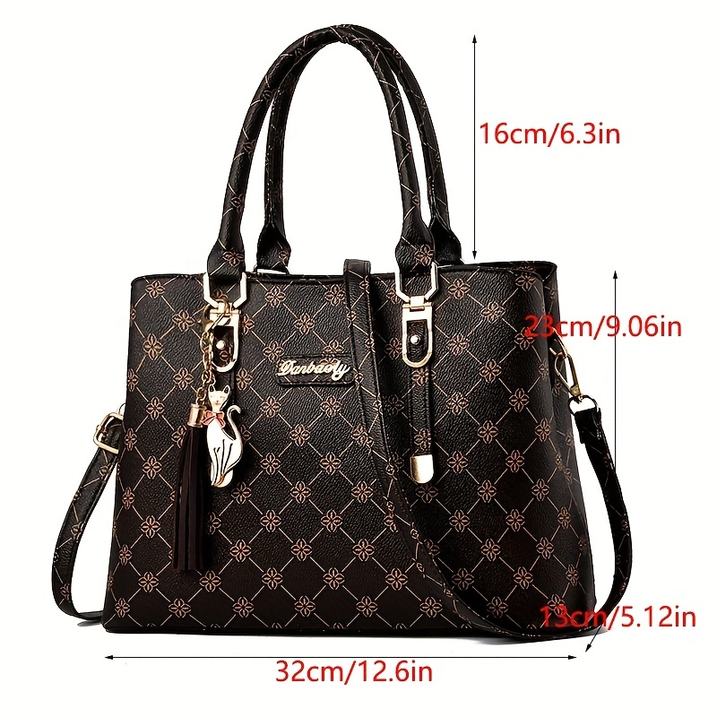 Designer Luxury Handbag Purse MOM Pattern Women Designer Bags