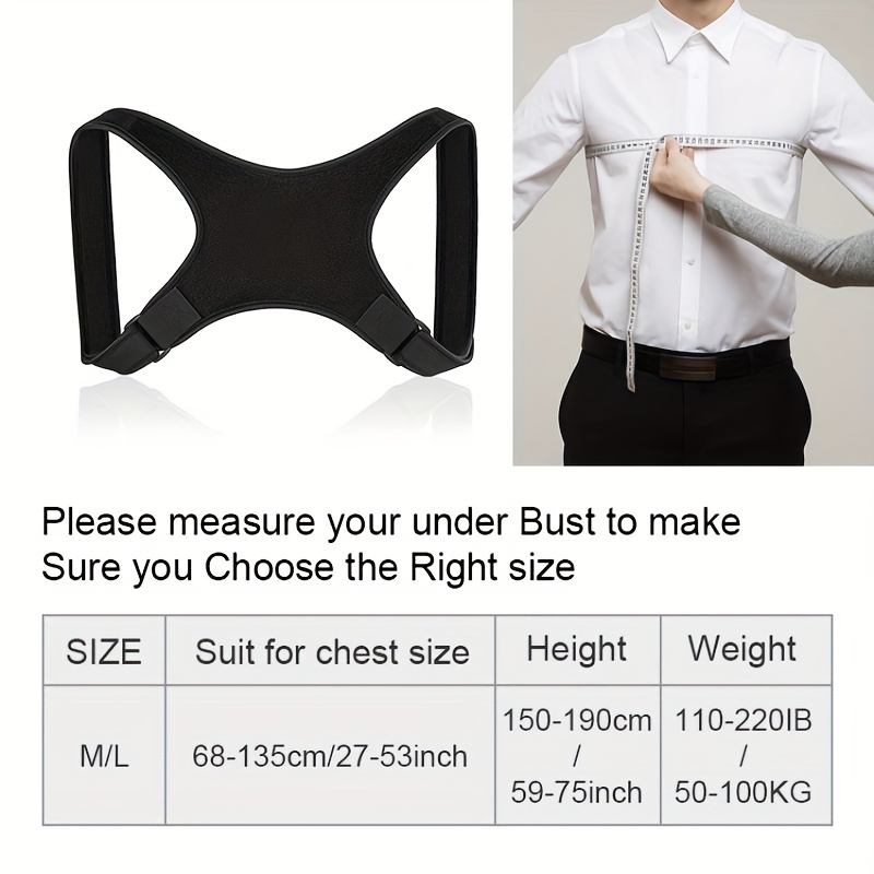 1pc Copper Infused Posture Corrector For Men And Women Adjustable And  Breathable Orthopedic Brace For Upper Back Spine Neck Shoulder And Clavicle  Support Improve Posture - Sports & Outdoors - Temu
