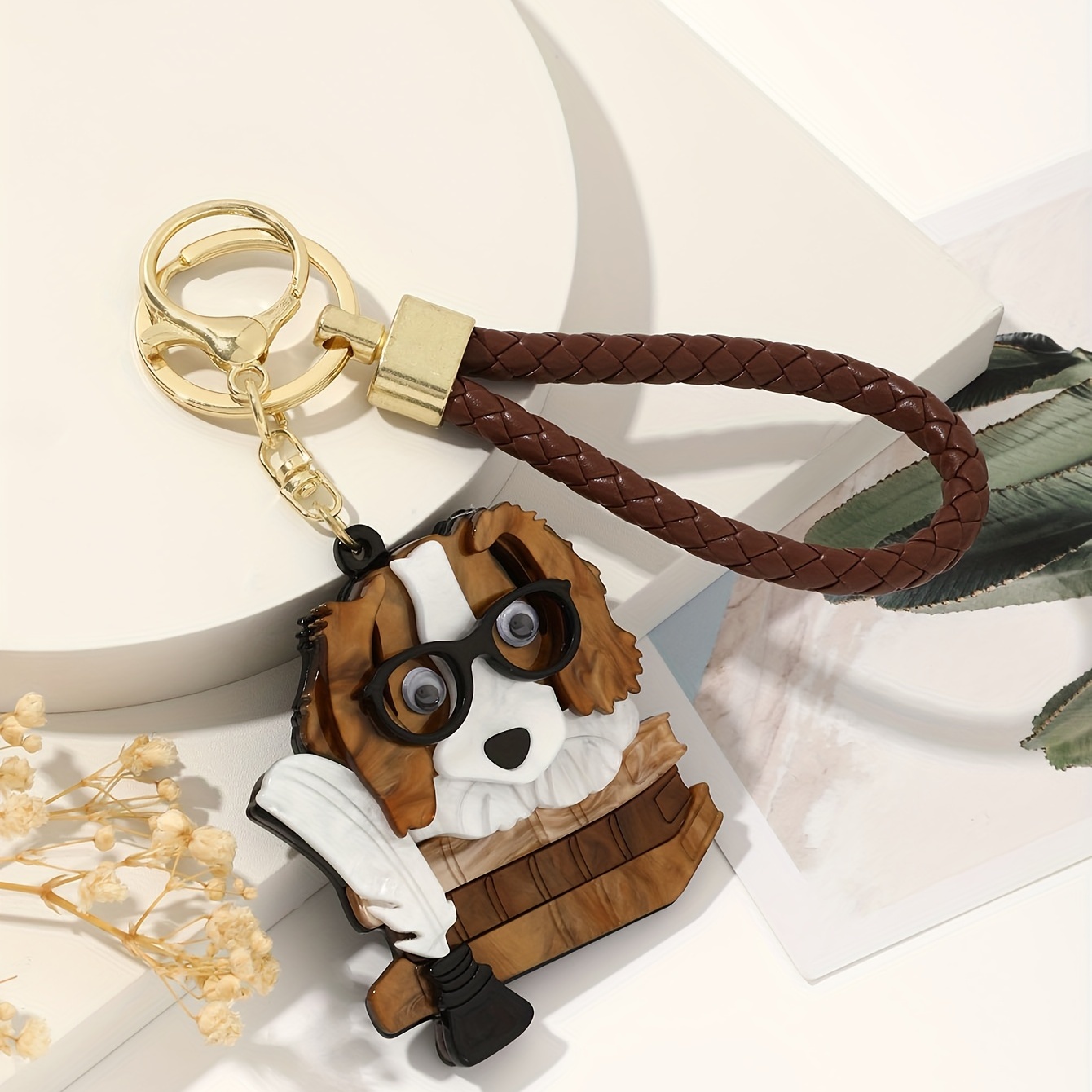 Louis Vuitton Puppy Dog Keychain