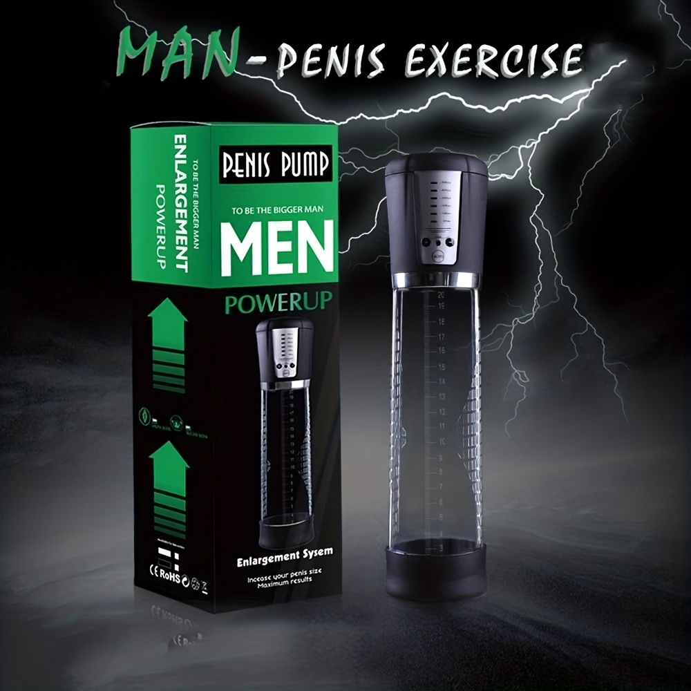 Rechargeable Electric Multi-speed Vacuum Pump: Get A Rock-hard Penis In 15  Minutes Or Less! - Temu Austria