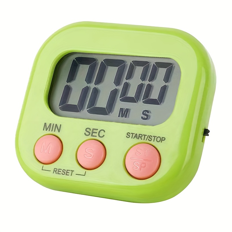 LED Gym Visual Cooking Timer Mini Study Timer For Kids Countdown