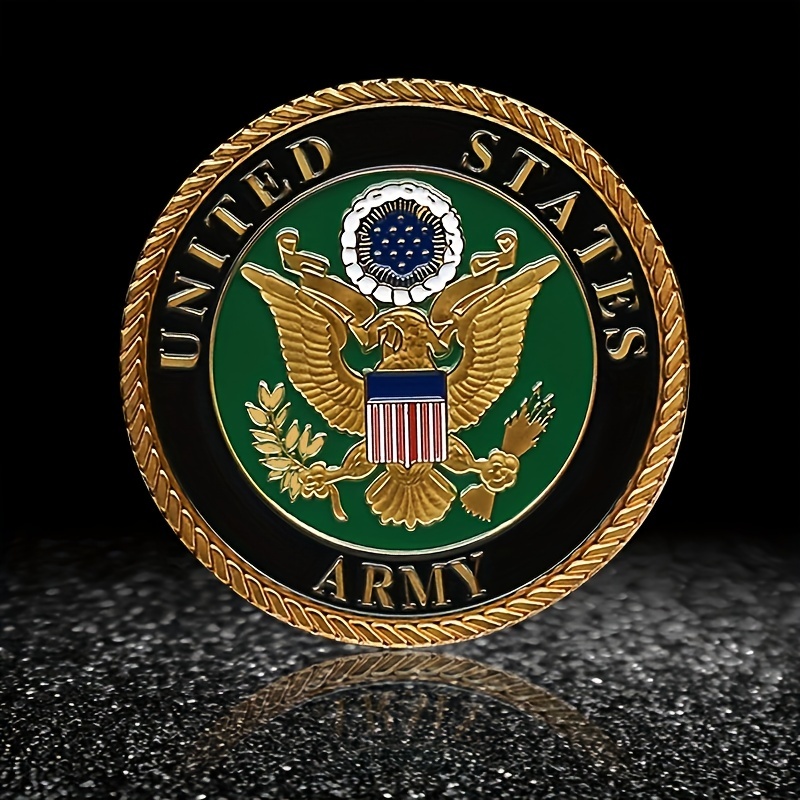 Army Challenge Coin, Commemorative Gift, Military Gilded Coin ...