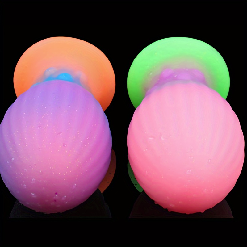 Luminous Colored Liquid Silicone Huge Egg Ball Bulb Anal Temu Canada