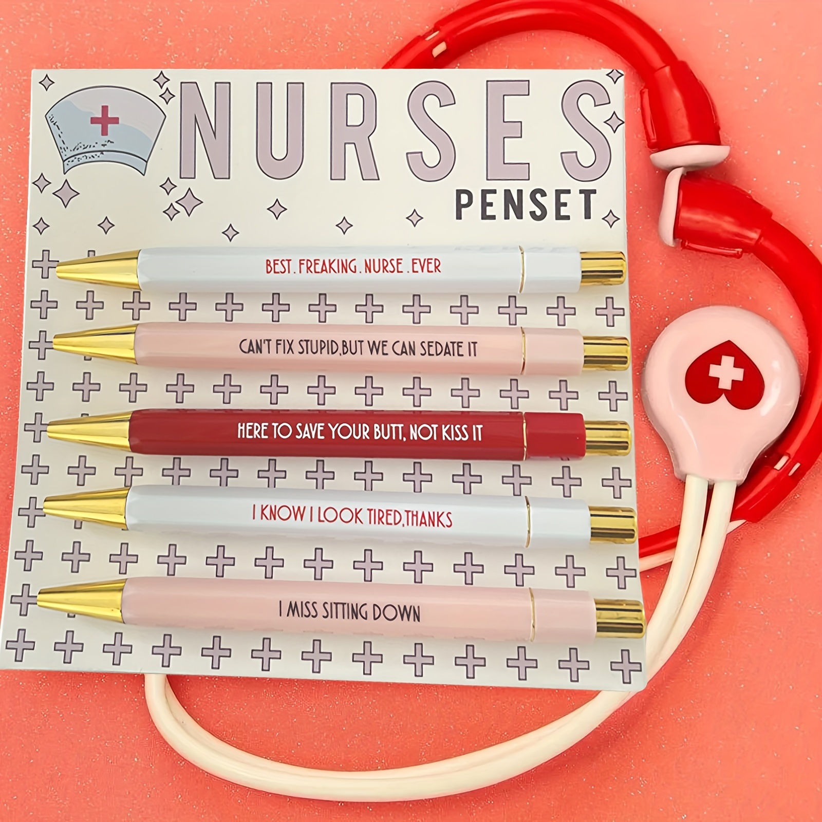  24 Pcs Nurse Pen CNA Week Appreciation Gift Set 6